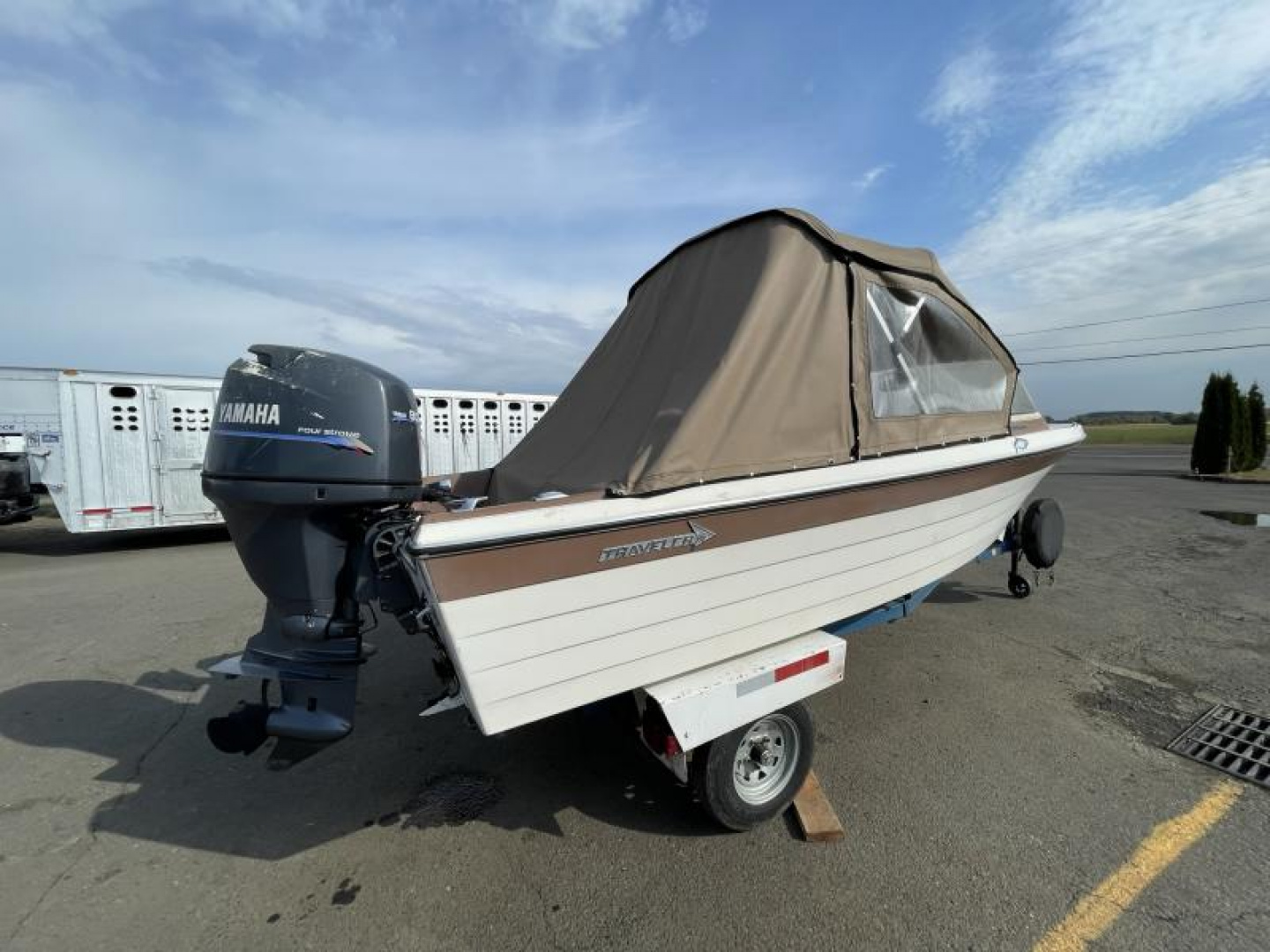 Used PRICE REDUCED 1966 Haulmark Traveler Boat & Trailer