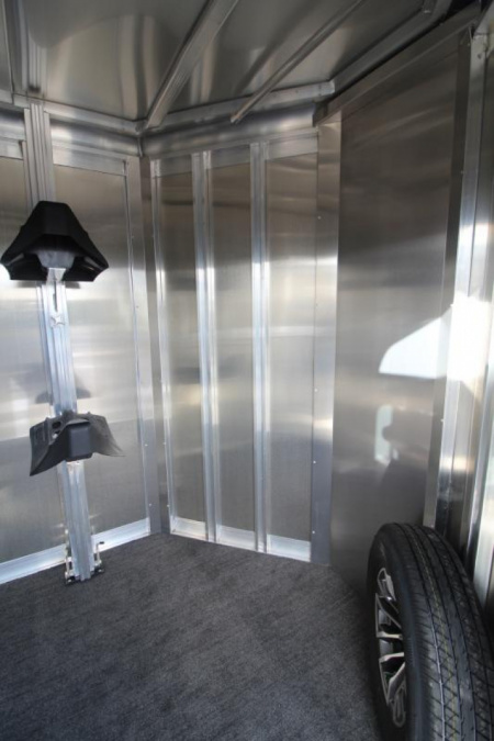 New Price Drop $3,000! 2024 Exiss 724 ST 2 Horse Straight Load Trailer-Warmblood Size- LED Lights- Escape Doors on Both Sides-Big Roomy Dressing/Tack Room