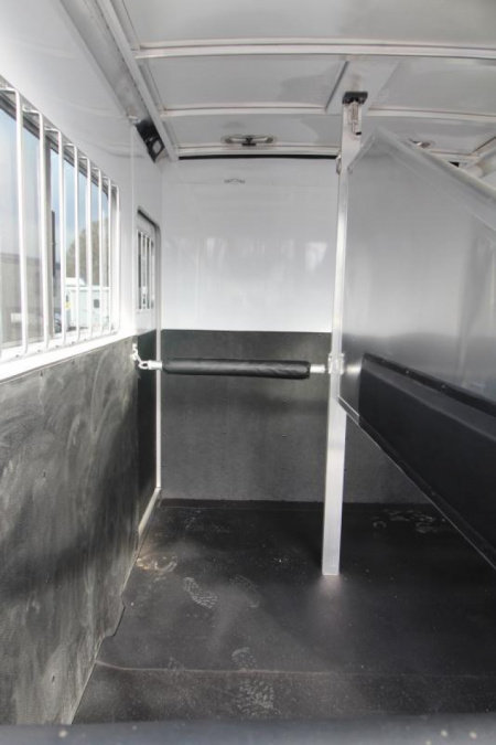 New Price Drop $3,000! 2024 Exiss 724 ST 2 Horse Straight Load Trailer-Warmblood Size- LED Lights- Escape Doors on Both Sides-Big Roomy Dressing/Tack Room