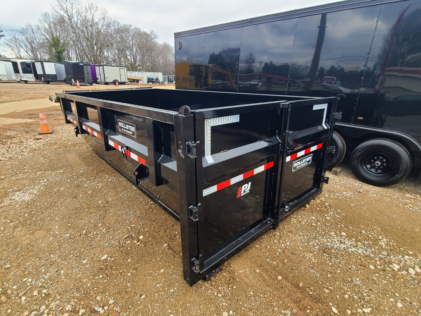 New 2025 PJ Trailers 7x14 Roll Off Dump Bin