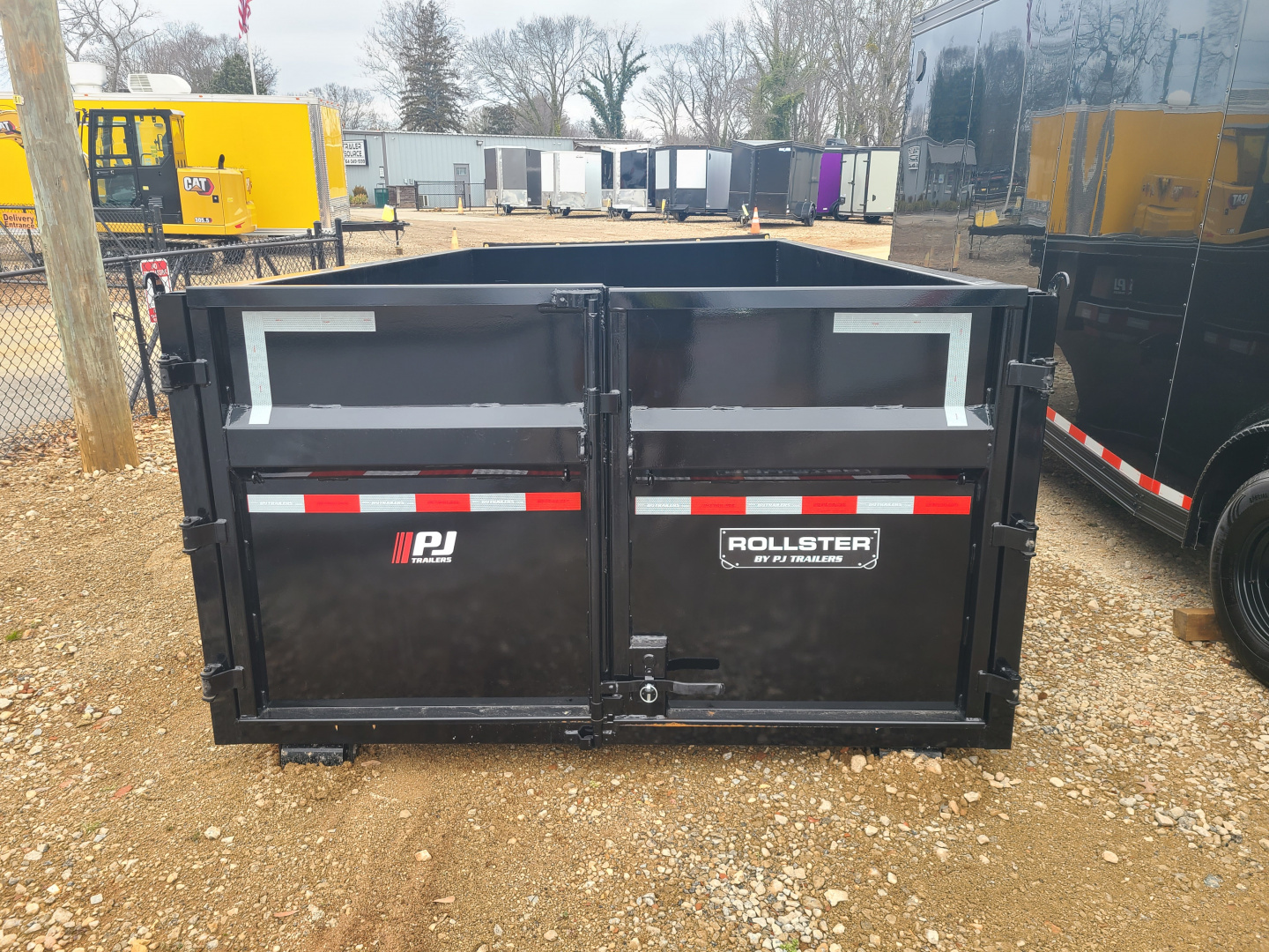 New 2025 PJ Trailers 7x14 Roll Off Dump Bin