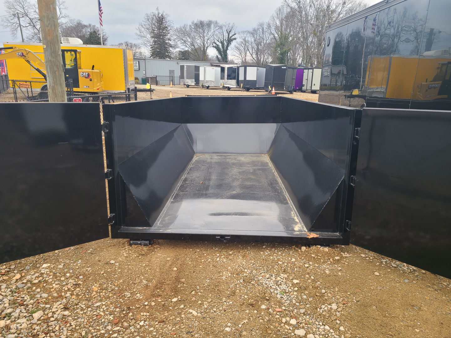New 2025 PJ Trailers 7x14 Roll Off Dump Bin