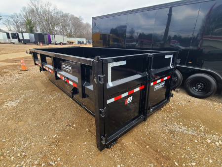 New 2025 PJ Trailers 7x14 Roll Off Dump Bin