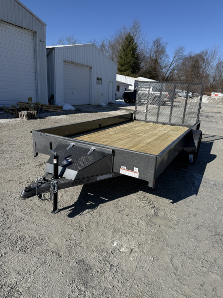 New 2026 Rice 82 x14' 3K Utility Trailers