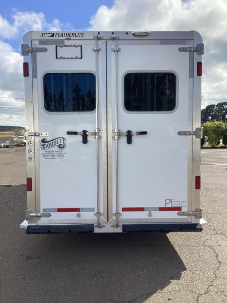 New REDUCED $2100! 2025 Featherlite PREMIERE TACK. Loaded! 7'6" Tall. HUGE SIDE TACK. INSULATED DRESSING ROOM. LOADED!