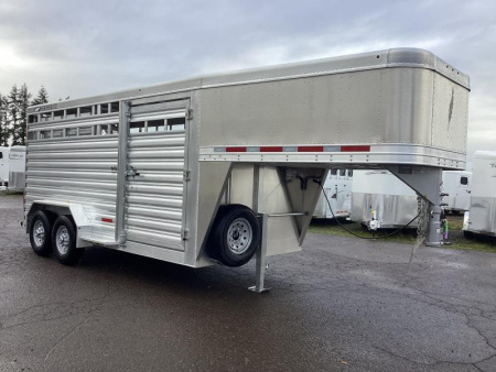 New Price Reduced $1300 2025  8127 Perfect Fit Stock - Western Pkg-Center Gate W/ Slider-Upgraded 54  escape door for quads-7'T-6'6''W-16' stock