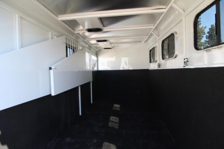 New Price Drop $400-2025 Trails West Adventure MX II 3 Horse Trailer-Swing Out Saddle Rack-6'9" Wide- 7' Tall