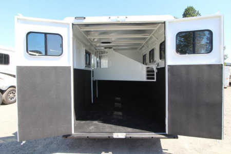 New Price Drop $400-2025 Trails West Adventure MX II 3 Horse Trailer-Swing Out Saddle Rack-6'9" Wide- 7' Tall
