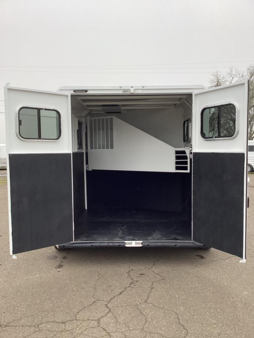 New 2025 Trails West Adventure II MX 2 Horse Trailer - Swing Out Saddle Rack