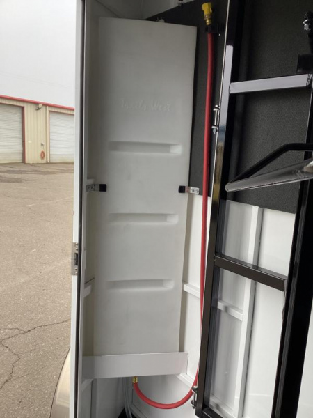 New 2025 Trails West Adventure II MX 2 Horse Trailer - Swing Out Saddle Rack