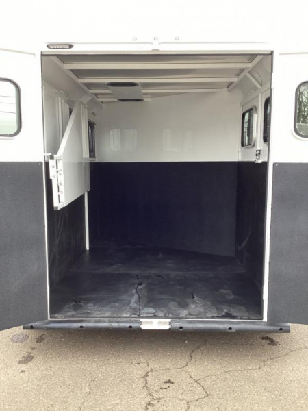 New 2025 Trails West Adventure II MX 2 Horse Trailer - Swing Out Saddle Rack