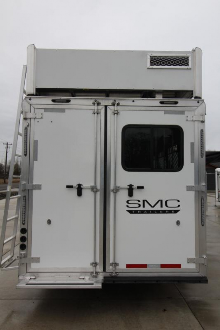 New PRICE REDUCED $10,000! 2025 SMC Laramie 8413SSR - Fully Loaded!!! Keyless Entry-Solar Panel-Hay pod W/Platform & Much More!!