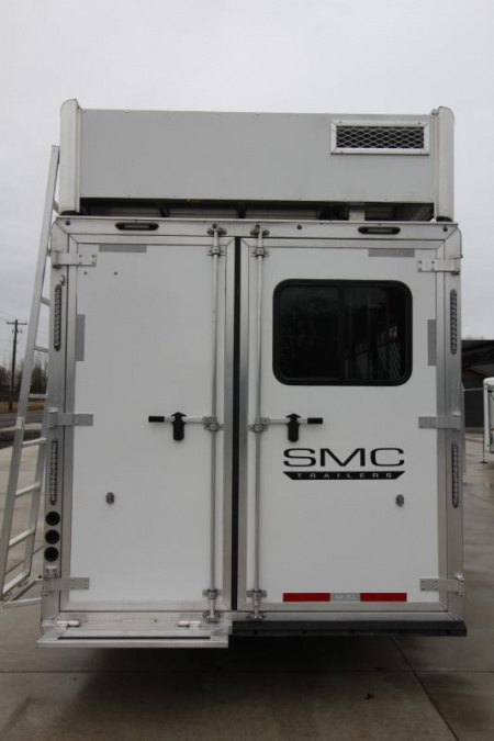 New PRICE REDUCED $10,000! 2025 SMC Laramie 8413SSR - Fully Loaded!!! Keyless Entry-Solar Panel-Hay pod W/Platform & Much More!!