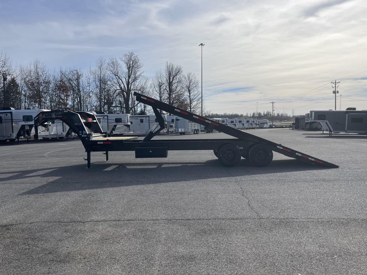 New 2026 Horizon Trailers FTS-GN-TILT-10K AXLES Equipment Trailer