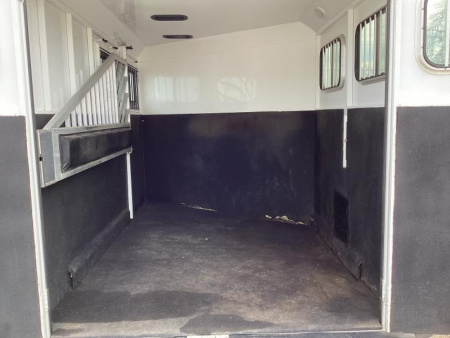 Used 2017 Trails West Sierra 2 Horse Trailer - Insulated Roof- Great Tack Room! - Alum Wheels