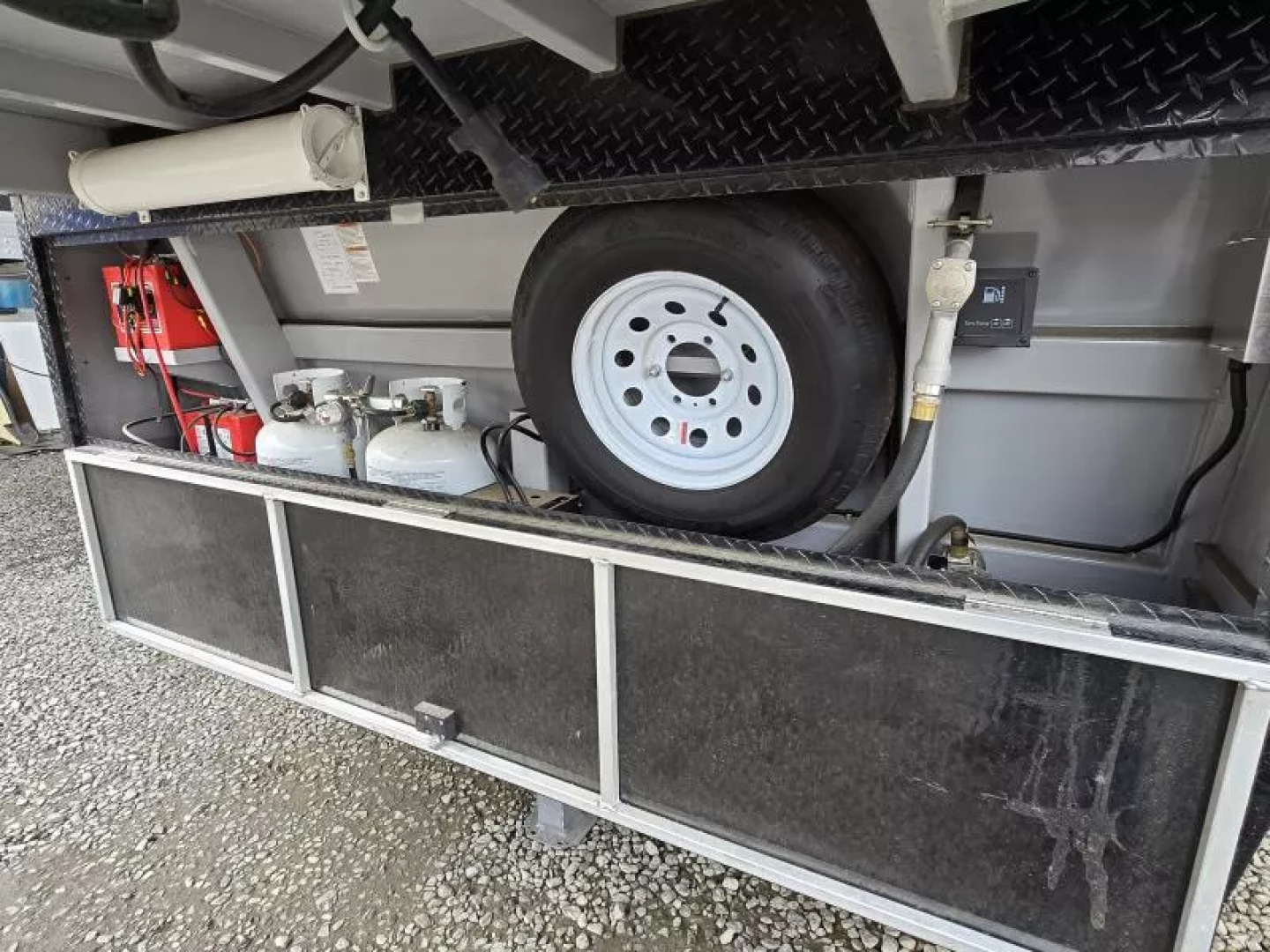 Used 2023 Trails West RPM Freeride 34' Car / Racing Trailer-40 gal. Fuel Cell with Pump