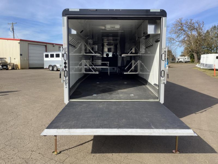 Used 2023 Trails West RPM Freeride 34' Car / Racing Trailer-40 gal. Fuel Cell with Pump