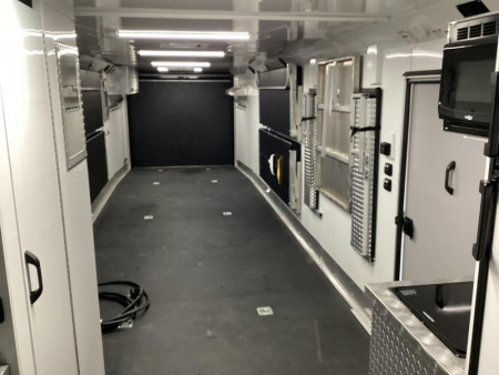 Used 2023 Trails West RPM Freeride 34' Car / Racing Trailer-40 gal. Fuel Cell with Pump