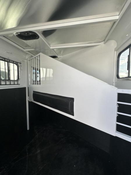 New 2025 Trails West Adventure MX II 2 Horse Trailer-7'0" Tall- Swing Out Saddle Rack- Water Tank