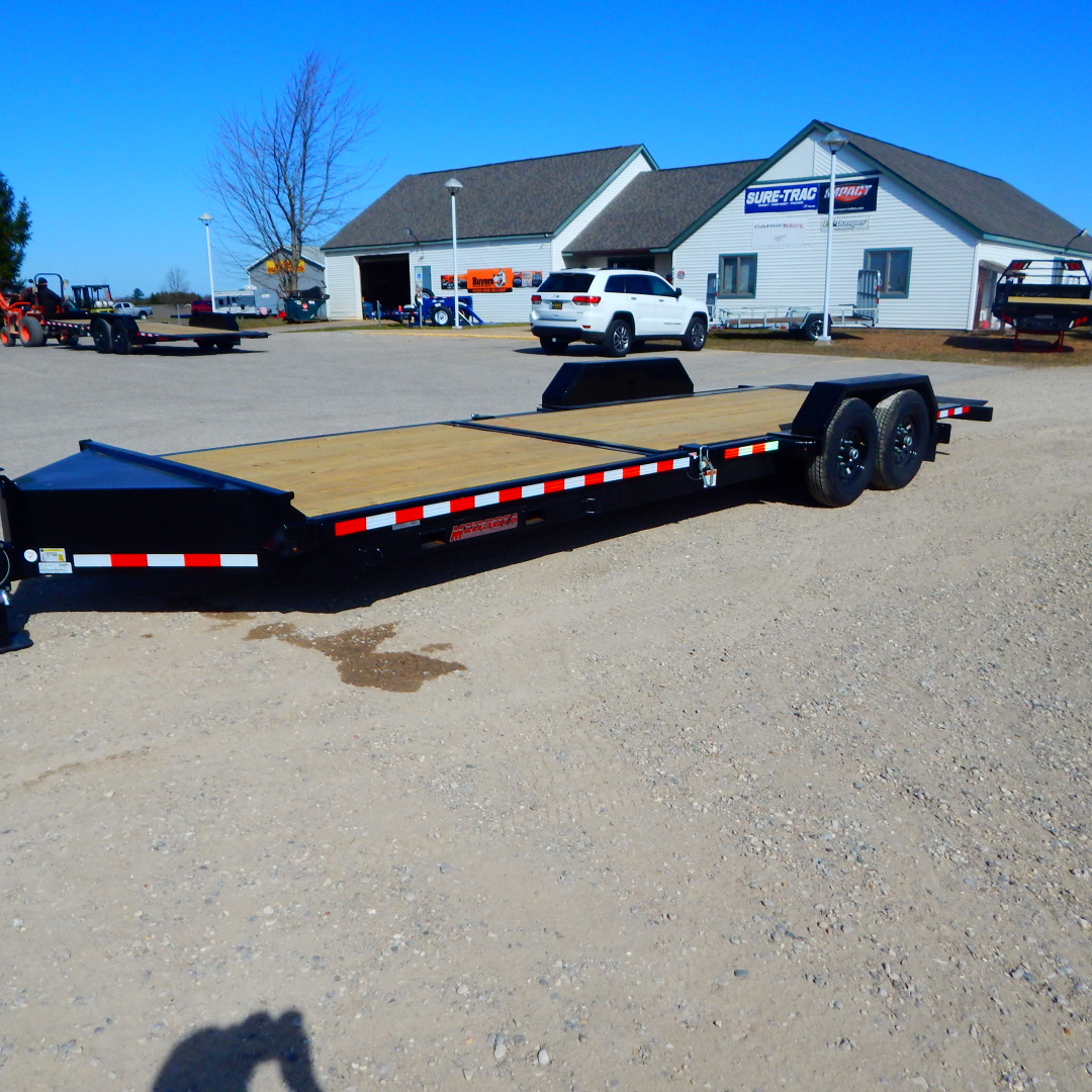 New 2026 Midsota 7X16+8 15.4K Implement Tilt Equipment Trailer