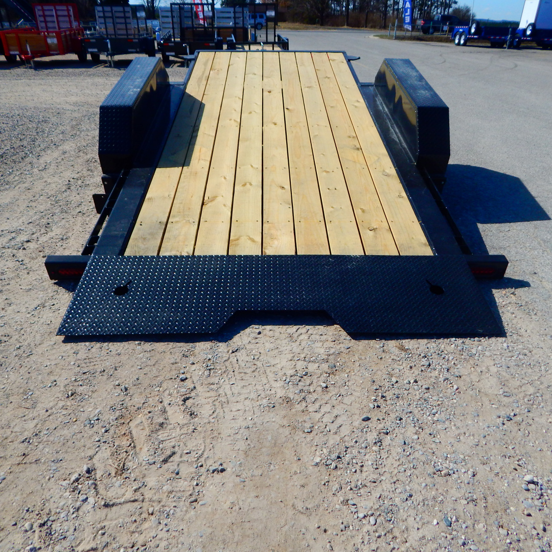 New 2026 Midsota 7X16+8 15.4K Implement Tilt Equipment Trailer
