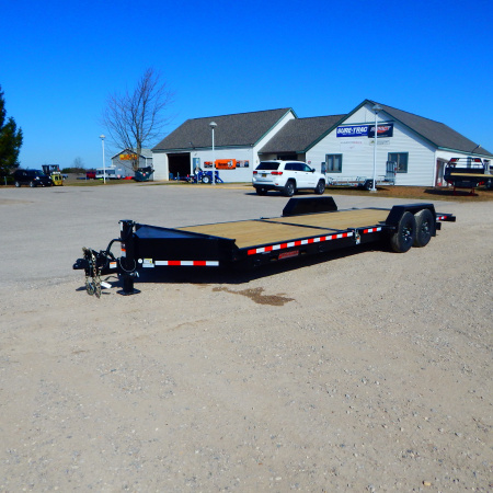 New 2026 Midsota 7X16+8 15.4K Implement Tilt Equipment Trailer