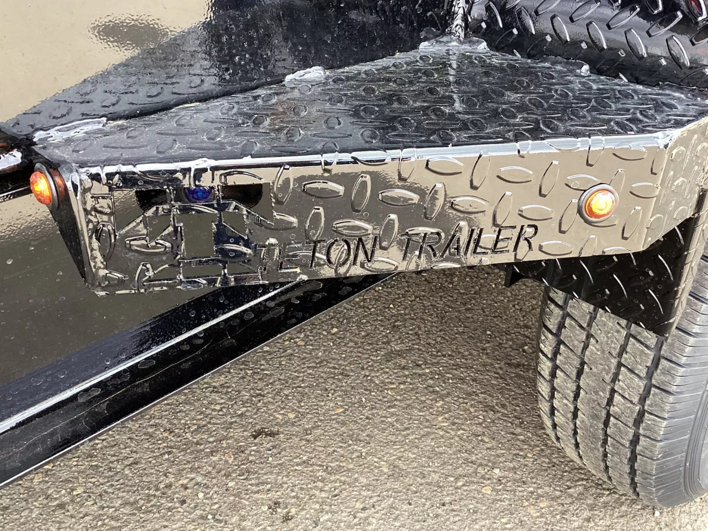 New PRICE REDUCED $2250! 2025 Teton Trailer  Dump Trailer 14' long x 82'' wide-14k- Scissor lift- XL chain box-tarp system!