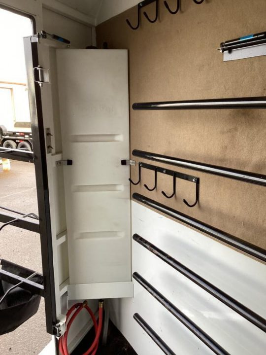 Used 2016 Trails West Classic II 3 Horse Trailer- Escape Door-Swing out Saddle rack