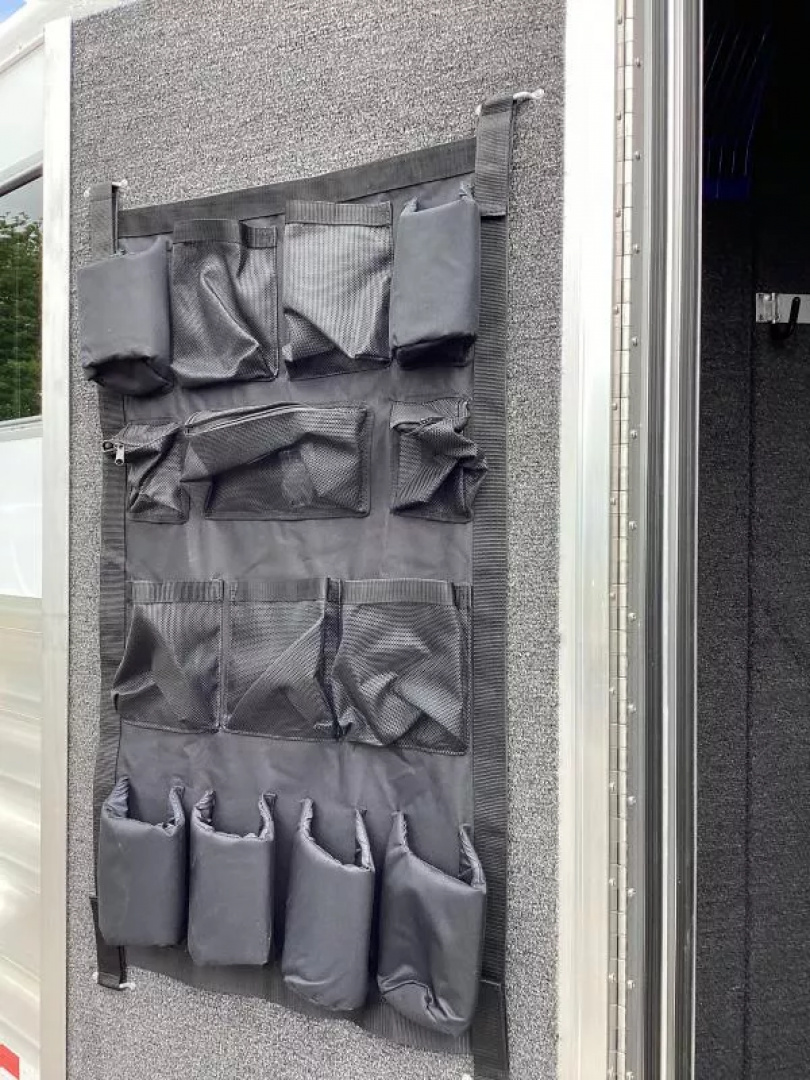 New 2025 Featherlite 9400 4 Horse -Premier Tack-7'6" Tall-Easy Care Flooring-Lined & Insulated Dressing/Tack Room Ceiling-Stud Divider-Escape Door