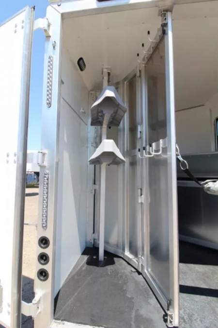 New 2026 SMC Patriot P29SRK - 9FT SW w/ Slide LQ. All Alum. All Real Wood Interior. 2 Horse Trailer