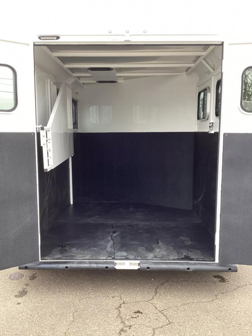 New 2026 Trails West Adventure MX II 2 Horse Trailer-Swing-Out Saddle Rack-Water Tank-7' Tall-Rear Windows