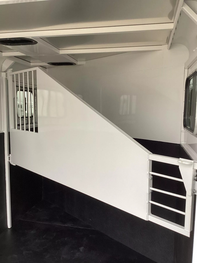 New 2026 Trails West Adventure MX II 2 Horse Trailer-Swing-Out Saddle Rack-Water Tank-7' Tall-Rear Windows