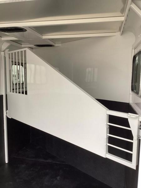 New 2026 Trails West Adventure MX II 2 Horse Trailer-Swing-Out Saddle Rack-Water Tank-7' Tall-Rear Windows