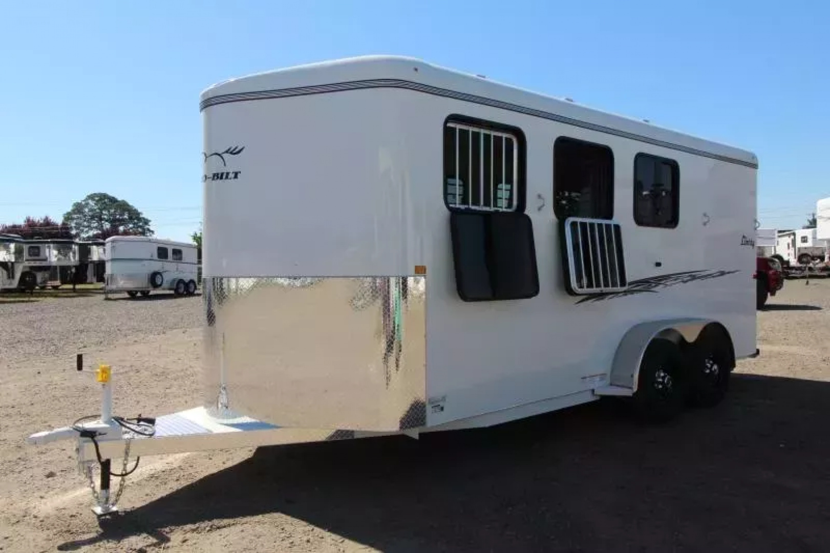 New 2026 Thuro-Bilt Liberty 3 Horse Trailer 7'6" Tall-Extra Divider Catch- Swing out saddle rack Horse Trailer