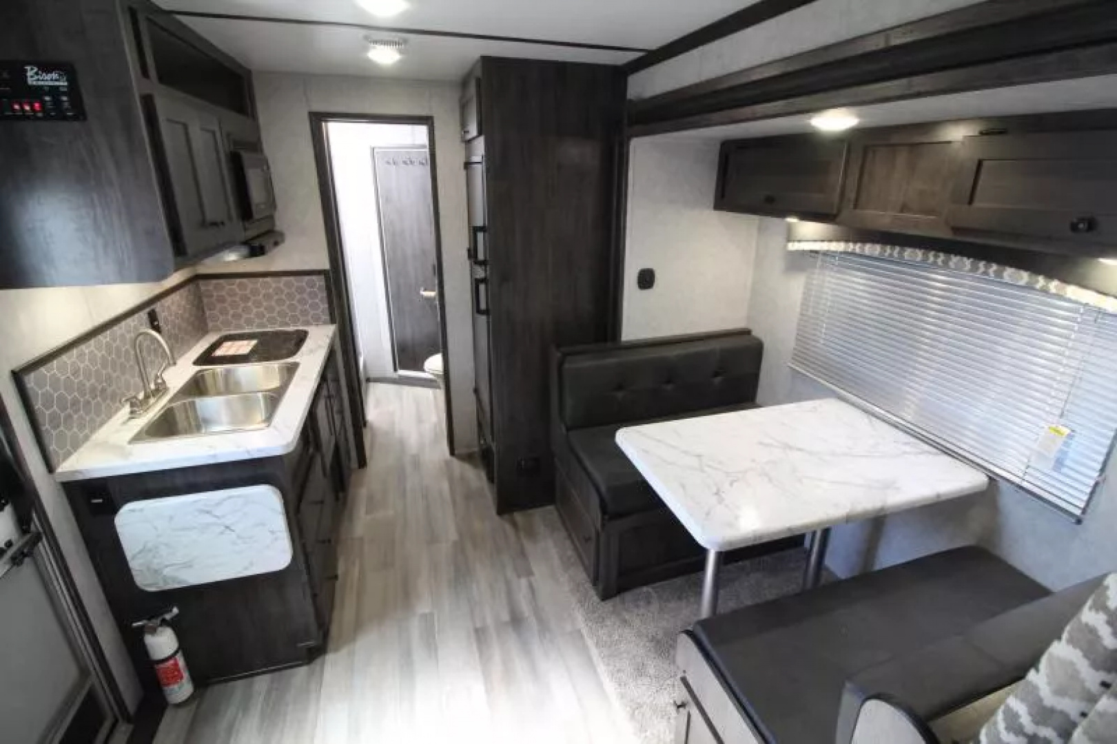 Used 2023 Bison Silverado 7311 - 11' SW Living Quarters - Lined & insulated Horse Area - Hi-Ties - Ramp - 3 Horse Trailer