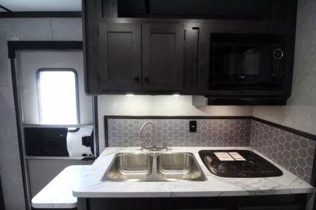 Used 2023 Bison Silverado 7311 - 11' SW Living Quarters - Lined & insulated Horse Area - Hi-Ties - Ramp - 3 Horse Trailer