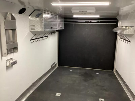 Used 2023 Trails West RPM Freeride 34' Snowmobile Trailer- 40 gal. Fuel Cell with Pump