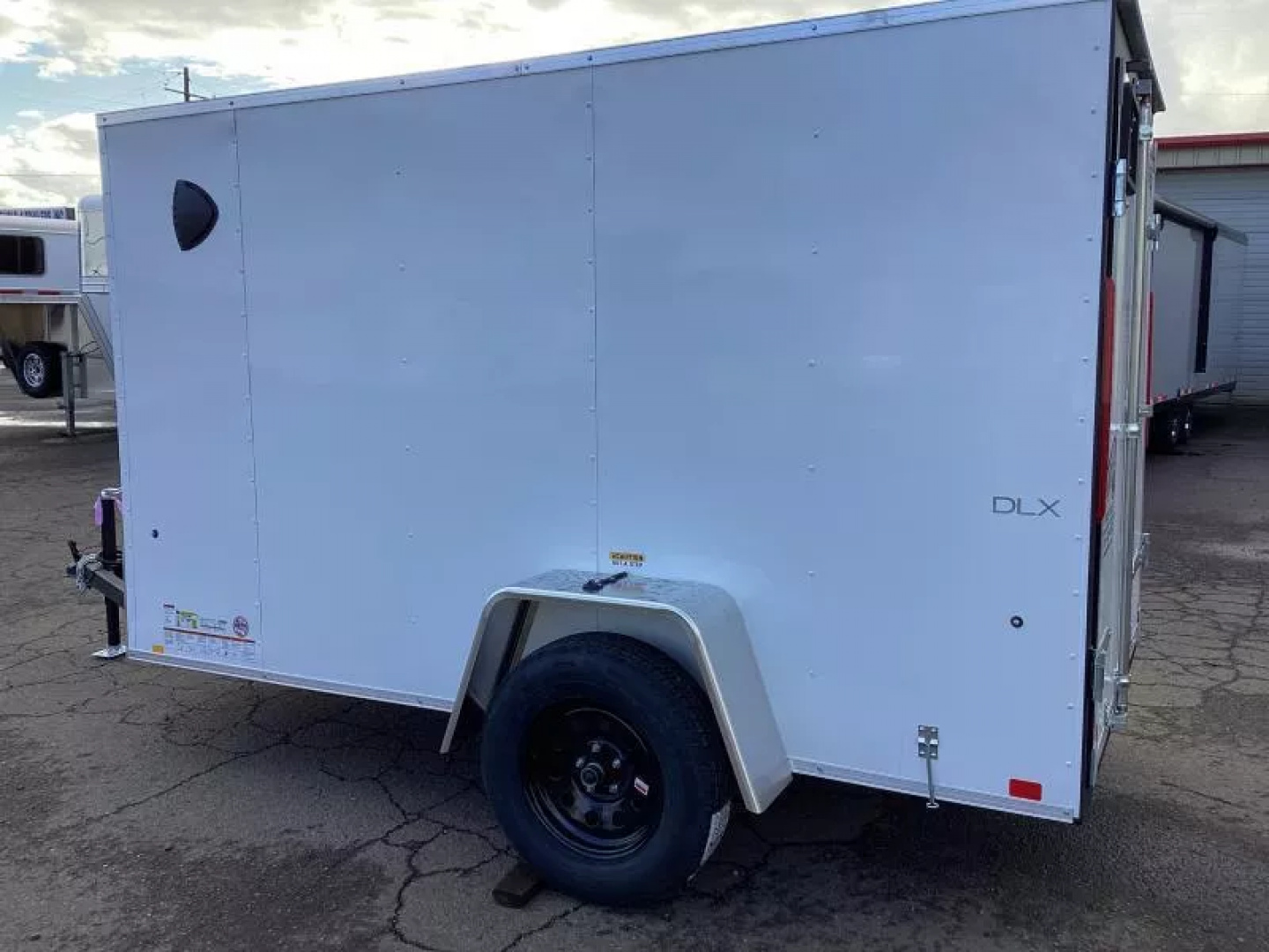 New 2025 Compass Indigo DLX 5 x 10 Cargo Enclosed Trailer Rear Double Door-Spare Cargo / Enclosed Trailer