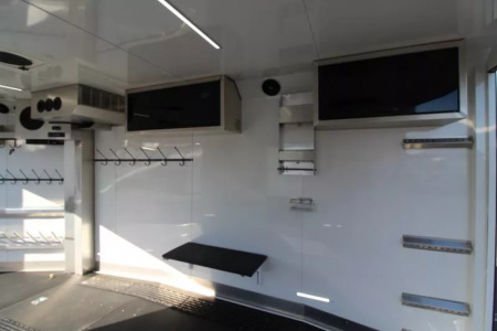 New 2026 Trails West RPM 20' Snowmobile Trailer-Altitude Pckg. - Electric Jack- 30 gal. Fuel Cell-Power Rear Ramp-7.5 gal. LP Tanks