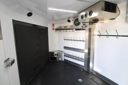 New 2026 Trails West RPM 20' Snowmobile Trailer-Altitude Package-Power Rear Ramp-7.5 gal. LP Tanks-Electric Jack