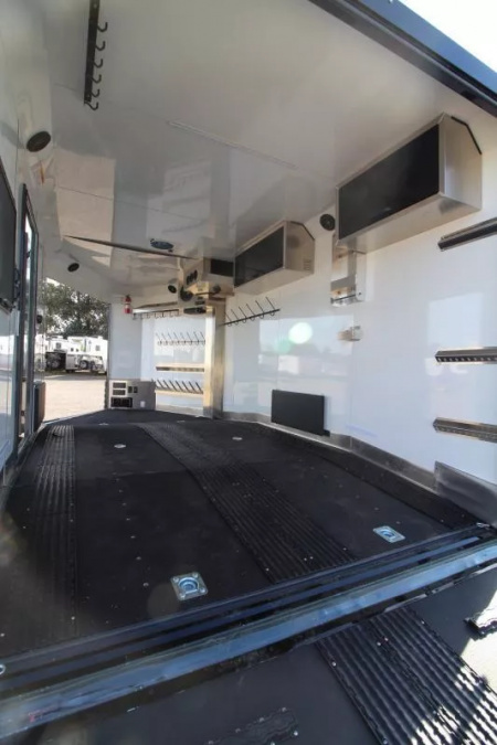 New 2026 Trails West RPM 20' Snowmobile Trailer-Altitude Package-Power Rear Ramp-7.5 gal. LP Tanks-Electric Jack