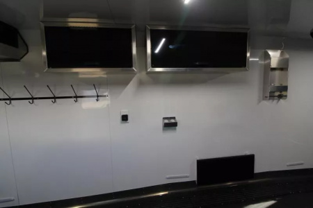 New COMING FALL 2025! 2026 Trails West RPM 28' Snowmobile Trailer-Altitude Package-30gal. Fuel Cell w/Pump-Power Rear Ramp-7.5 gal. LP Tanks