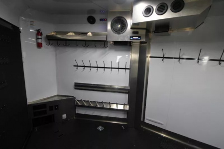 New COMING FALL 2025! 2026 Trails West RPM 28' Snowmobile Trailer-Altitude Package-30gal. Fuel Cell w/Pump-Power Rear Ramp-7.5 gal. LP Tanks