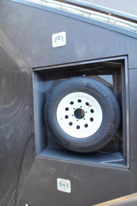 New COMING FALL 2025! 2026 Trails West RPM 28' Snowmobile Trailer-Altitude Package-30gal. Fuel Cell w/Pump-Power Rear Ramp-7.5 gal. LP Tanks