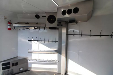 New 2026 Trails West RPM 28' Snowmobile Trailer-Altitude Pckg. - Power Rear Ramp- Track-Melt Heater