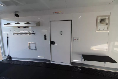 New 2026 Trails West RPM 28' Snowmobile Trailer-Altitude Pckg. - Power Rear Ramp- Track-Melt Heater