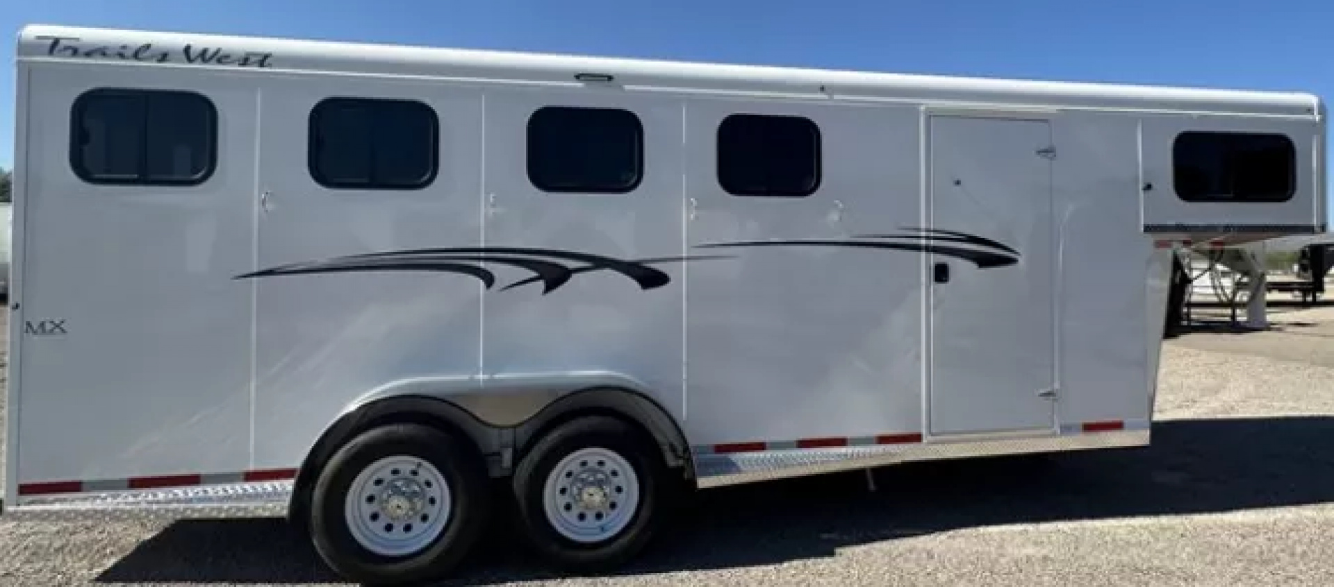 New 2026 Trails West Adventure 4 Horse GN Trailer