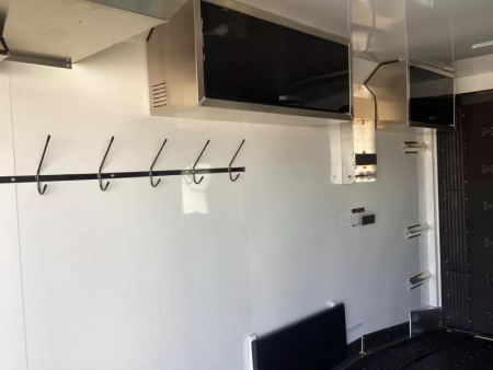 New COMING FALL 2025! 2026 Trails West RPM 20' Snowmobile Trailer-Altitude Package-30 gal. Fuel Cell w/Pump-Power Rear Ramp