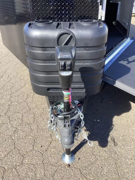 New COMING FALL 2025! 2026 Trails West RPM 20' Snowmobile Trailer-Altitude Package-30 gal. Fuel Cell w/Pump-Power Rear Ramp