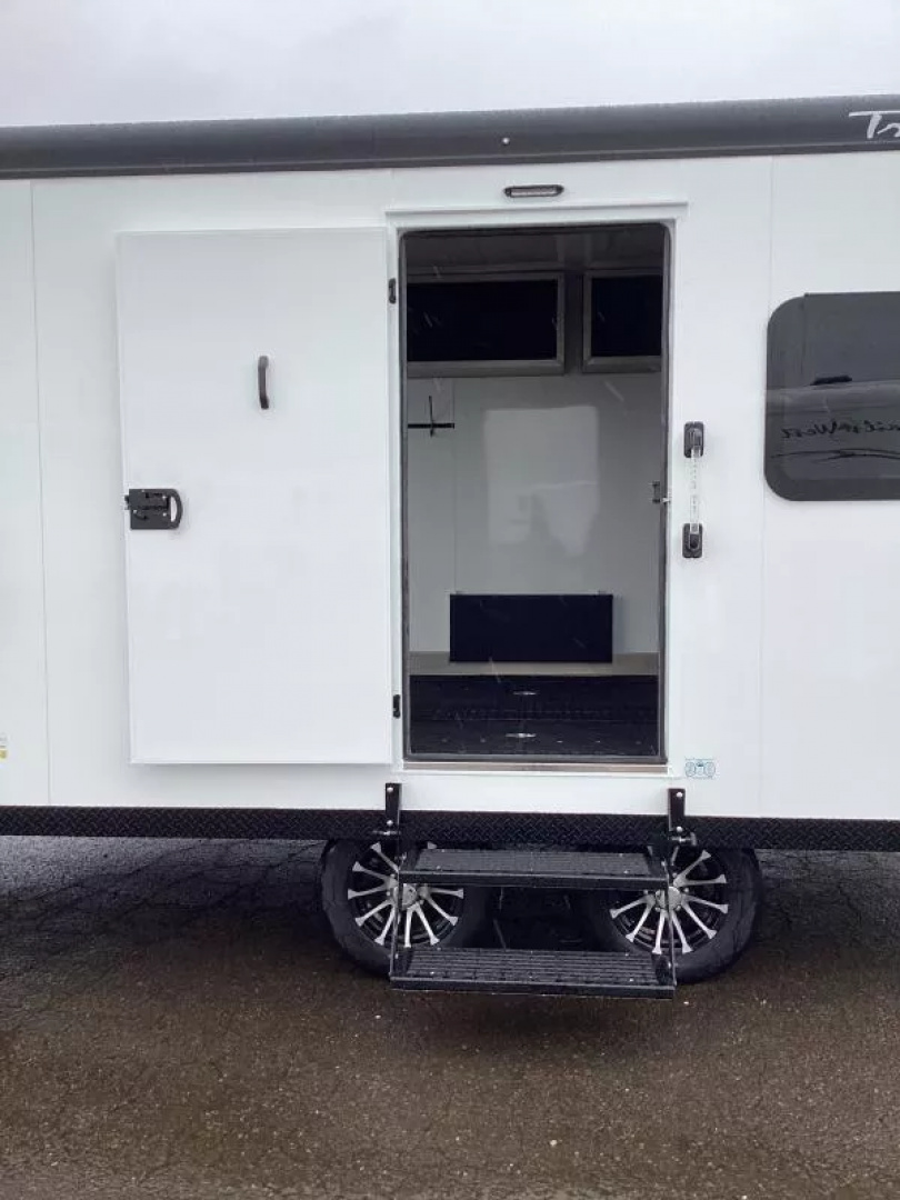 New COMING FALL 2025! 2026 Trails West RPM 20'  Snowmobile Trailer-Value Package-7.5 gal. LP Tanks-14 x 14 Vent w/High Powered Fan